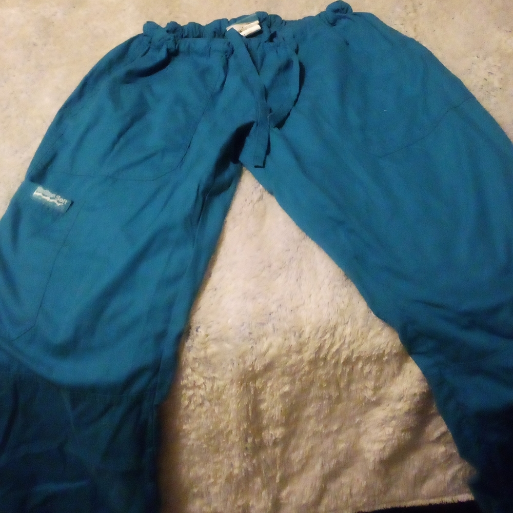 Light blue scrubs